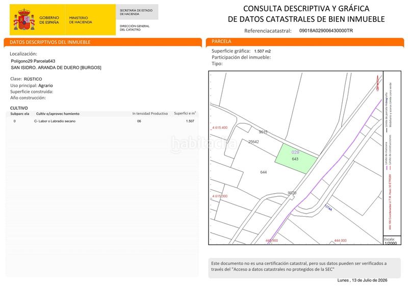 Foto 5c4cce8d-8358-4552-9630-f6c2a3919106. Finca rústica a bu-910 108 a Zona Rural Aranda de Duero
