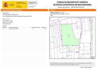 Finca rústica a Calle arias de miranda 75. Terreno en peñaranda de duero
