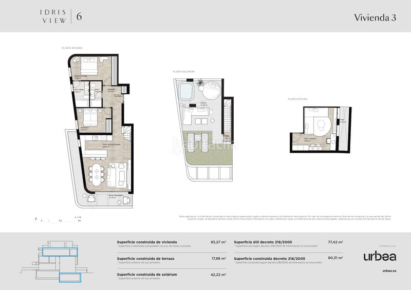 Foto e3fe1f89-a67b-4d6d-b8da-119eb00ea4ab. Attico 91m<sup>2</sup> in calle idris 6 in Limonar Málaga