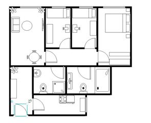 Flat  Calle don cristian. Hilera junto al corte inglés, piso para entrar a vivir por su ub