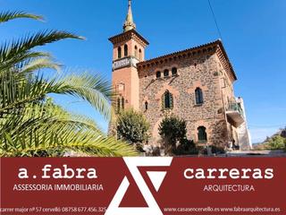 Casa a Cervell. Casa modernista en cervell