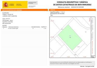 Finca rústica en Diseminado diseminados 52. Venta fincas secano