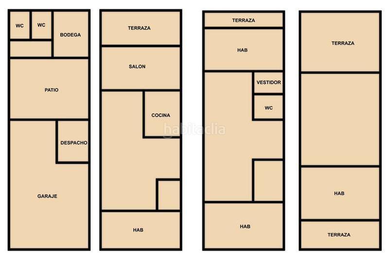 Foto cc6b410b-2831-456c-ab6f-80a39e27056b. Semi detached house with heating parking in Centre Sabadell