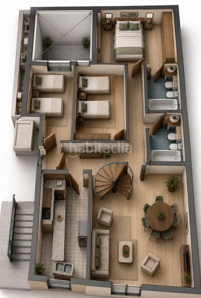 Foto 6299f736-bcdc-4816-9f0d-2569c323c714. Duplex con riscaldamento in Covadonga Sabadell