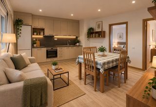 Flat  Polinya de. Piso con 3 habitaciones y balcón en poblenou