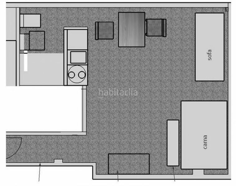 Foto 1c0cce1d-c414-4d22-9891-e639b525a059. Location studio dans La Creu del Grau Valencia