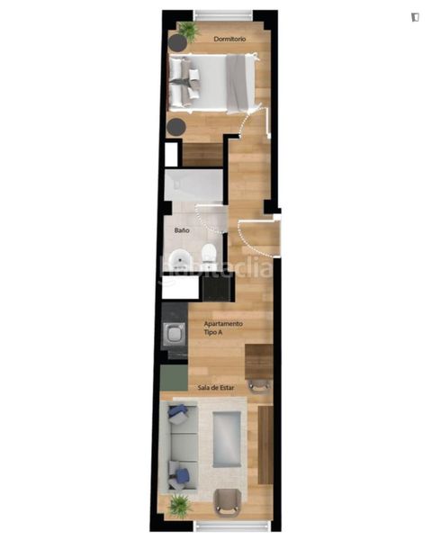 Foto 4ebca305-e8db-498d-a822-ce009cd1eec4. Miete appartement mit heizung in San Isidro Madrid