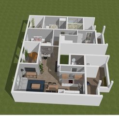 Àtic a La Soledat Nord. Fantástico ático