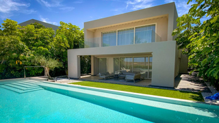 Casa a La Caleta. Villa con vistas al mar y al campo de golf en adeje
