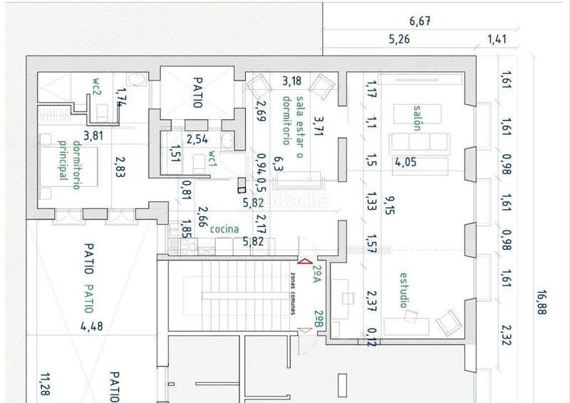 Foto b0e8d62f-1de6-4209-bdf2-6048a900f4cd. Apartamento encantador apartamento con balcones en Sol en Madrid