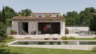 Towny house  N/a. Casa con piscina y jardín en establiments
