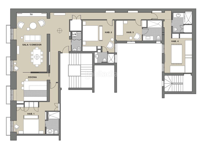 Foto 5cf5c921-840d-4a41-9ba6-59cd27d7698a. Lloguer apartament amb calefacció a Guindalera Madrid