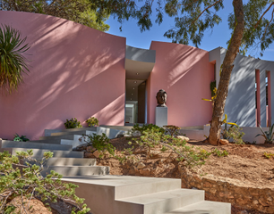 Haus in Sant Josep. Villa contemporánea con vistas al mar en ibiza