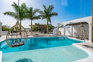 Casa a Puerto de Santiago. Encantadora villa de estilo mediterráneo en playa de la arena