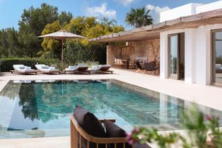 Location Maison à Es Cubells. Villa de 2 habitaciones y vistas al mar en vista alegre para alq