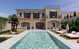 Country house in Ses Salines Poble. Excepcional casa mediterránea en ses salines, mallorca elegancia
