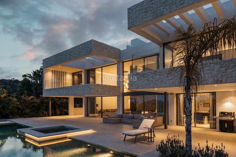 Foto ddce223b-e8dd-4546-8b89-399a04901ca0. Casa elegante y sofisticada nueva villa en construcción en venta en la alquería, benahavis en Benahavís