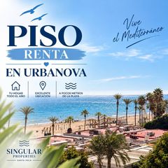 Miete Etagenwohnung in Agua Amarga - Urbanova. Tu piso en ubanova frente al mar todo el año