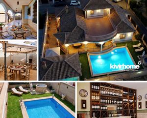 Casa a Sanlúcar la Mayor. Chalet con piscina y sótano en sanlucar la mayor