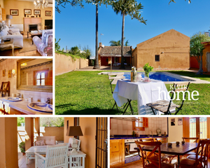 Casa  Monasterio de santa isabel. Chalet con piscina en espartinas