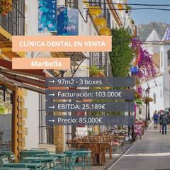 Transfer Business premise in Torrecilla - La Caada. Clnica dental en venta en marbella