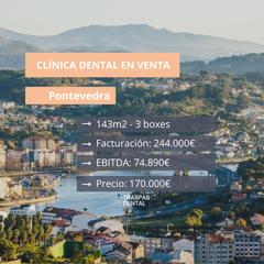 Transfer Business premise in Zona de Plaza de Barcelos. Clnica dental en venta en pontevedra