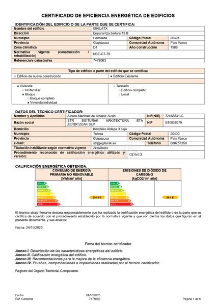 Foto fdbdc9e7-29f0-4073-b488-4d52a361de6b. Maison jumelée avec chauffage parking dans Hernialde