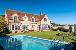 Masia a Hondarribia. Exclusiva villa con vistas al mar en hondarribia