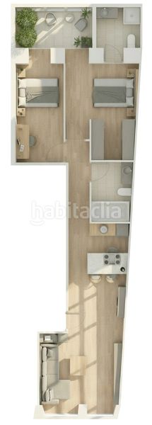 Foto c6ebbf5b-a174-42a9-8239-8908e8954af6. Flat with heating in Ferrol vello - puerto Ferrol