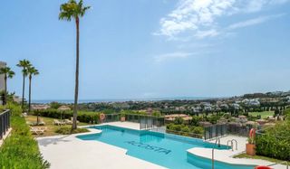 Apartamento en Los Flamingos. Ático de lujo reformado con 200 m de terraza, jacuzzi y vistas p