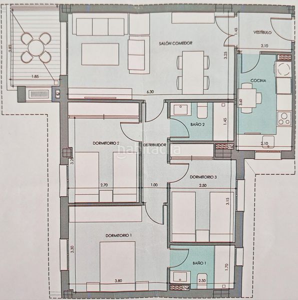 Foto 89eaec98-4f8d-422a-beec-97af3b9b8158. Pis amb aparcament piscina a Casines Puerto Real