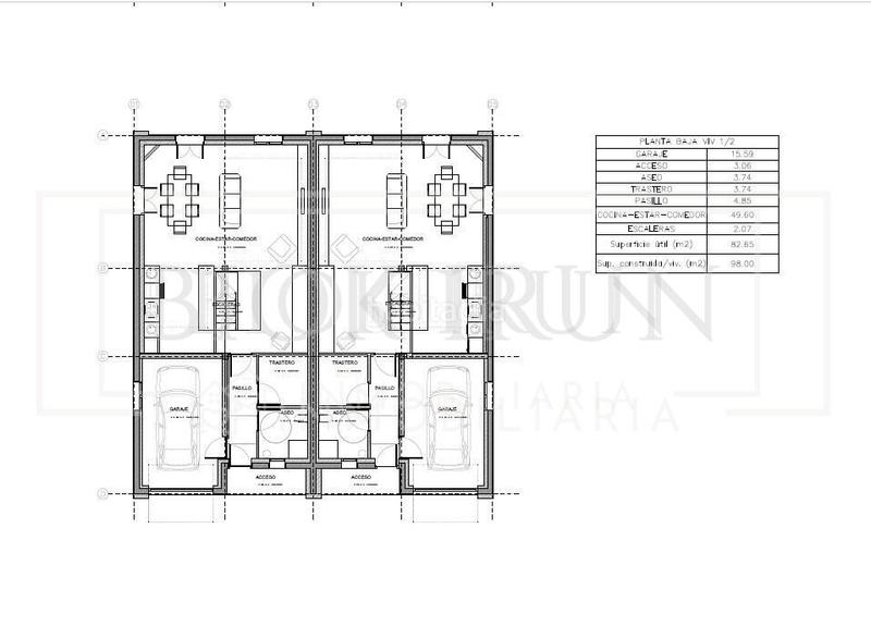 Foto 20c64b9b-805e-45eb-b206-f6092dd4dd56. Maison jumelée avec chauffage parking dans Donamaria