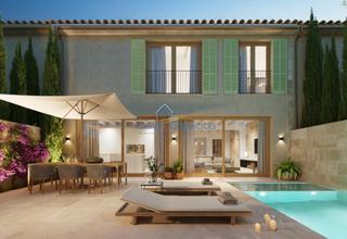 Semi detached house in Ses Salines Poble. Exclusiva casa de ensueño en ses salines