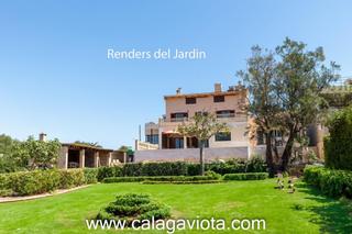 Country house in Ses Salines Poble. Gran casa de pueblo con vistas al mar