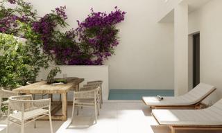 Flat  Carrer goya. Planta baja con piscina privada de obra nueva.