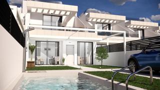 Casa en Rojales. Villas adosadas de 3 dormitorios, 2 baños, terraza y plaza de ap