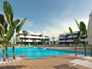 Appartement à El Raso. Apartamento en planta baja de 2 dormitorios, 2 baños con jardín