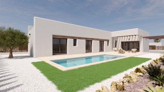 House in Algorfa. Villas modernas de 3 dormitorios, 2 baños, solarium y piscina pr