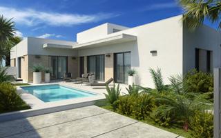 Casa a Daya Nueva. Villas modernas de obra nueva con 3 dormitorios, 2 baños, piscin