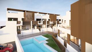 Apartament a Pilar de la Horadada Ciudad. Áticos de 3 dormitorios, 2 baños, terraza y solarium en pilar de