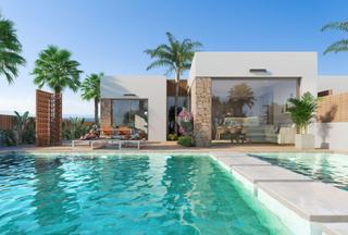 Xalet a Las Lomas de Rame-Bahía Bella. Villas de lujo en golf con piscina privada y vistas panorámicas