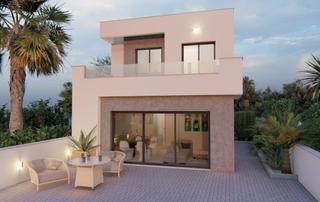 Xalet a Villamartín-Las Filipinas. Villas modernas de obra nueva con 3 dormitorios, 2 baños, jardín