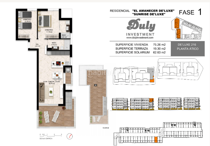 Foto d2db93df-e105-48b1-9f82-34a98cacab38. Rent penthouse with heating parking pool in Zeniamar - Horizonte - La Campana Orihuela