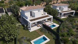 Chalet en Cala Magrana-Cala Anguila-Cala Mendia. Villa de 4 dormitorios y 4 bantildeos en manacor, mallorca  isla