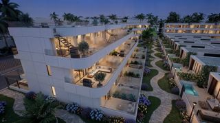 Dachwohnung in Las Salinas. Aacuteticos de obra nueva con 1 dormitorio, 1 bantildeo, terraza