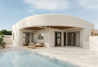 Chalet in Algorfa. Villas independientes de obra nueva con 3 dormitorios, 2 bantild