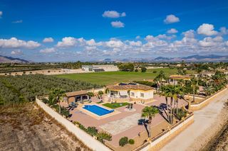 House in Catral. Villa mit beheiztem privatpool auf einem groszligzuumlgigen grun