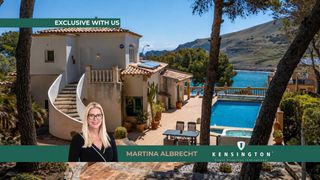 Bauernhof in Capdepera Poble. Chalet con fantásticas vistas al mar, licencia etv y a pocos pas