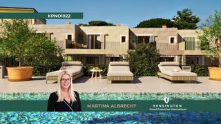 Reihenhaus in Artà Poble. Adosado mediterráneo de nueva construcción con jardín orientado