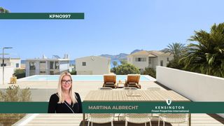 Bauernhof in Colònia de Sant Pere. Chalet de obra nueva con piscina y preciosas vistas al mar en co